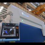 8 osovina CNC hidraulična presa kočnica 110 tona 3200 mm